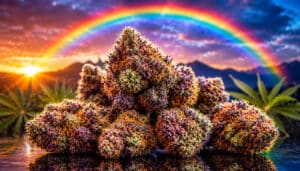 Discover the Vibrant Appeal of Rainbow Blast Strain
