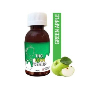 THC Lean Syrup - Green Apple 1000mg