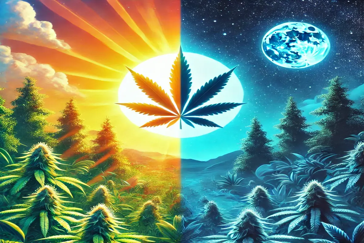 Sativa vs Indica Unveiling the Secrets of Day and Night Strains