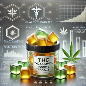 Final Thoughts on Buying THC Gummies 1000mg Online