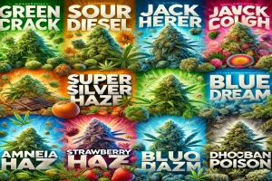 Top 10 Great Sativa Strains to Keep You Energized All Day