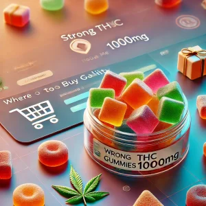 Where to Buy Strong THC Gummies 1000mg Near Me