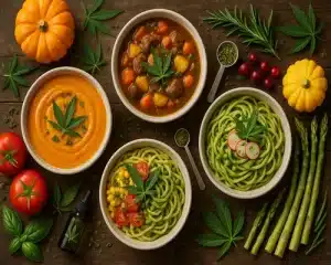 Savoury & Seasonal Ideas with Cannabis Trim