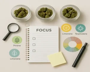 How to Pick Cannabis Flower for Focus (A Beginner's Guide)